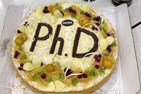 PhD torte