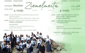 The choir “Ziemeļmeita” performs in Irē