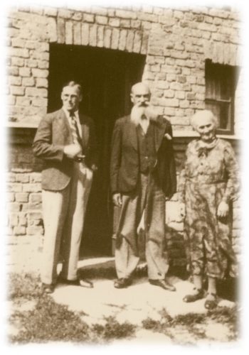 Andrejs Štālers with his wife Emīlija and their son Imants in 1939 in Jelgava.